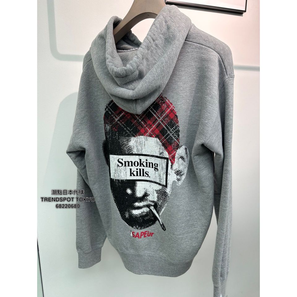 FR2-X-SAPEUR-LIMITED-HOODIE--GRAY--L | TRENDSPOT TOKYO