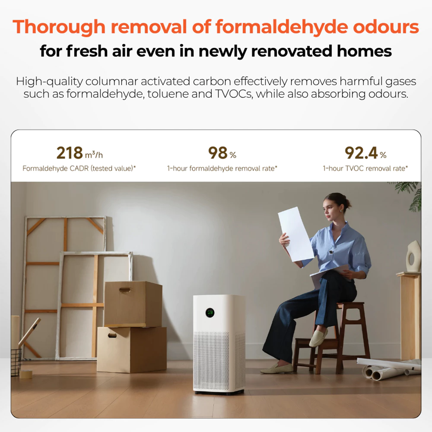 Xiaomi Mijia Smart Air Purifier 6 Formaldehyde (BHR08MZEU)