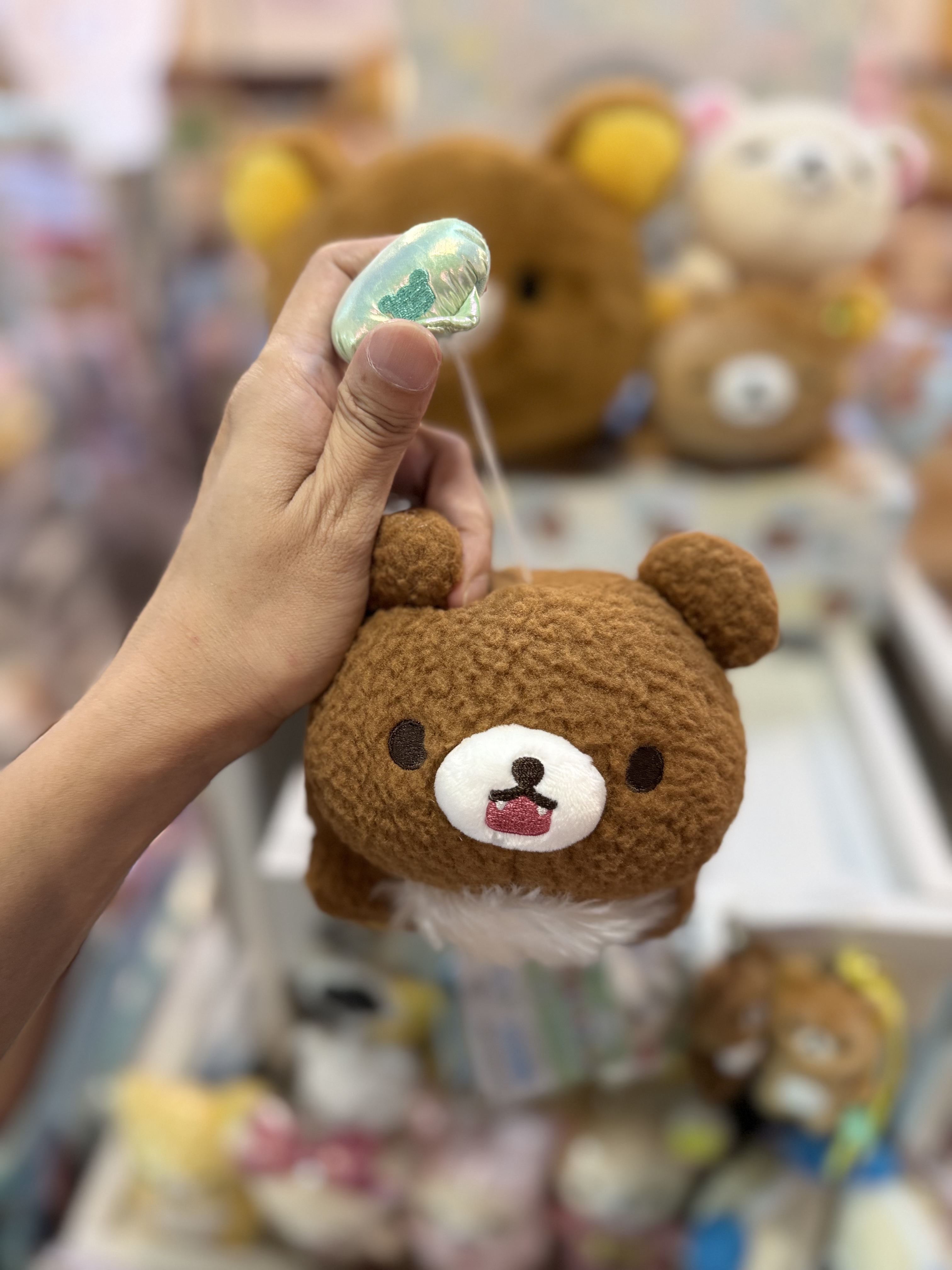 《現貨》全新rilakkuma 實驗室系列公仔 （耳仔可拉（小熊帽子可拉））