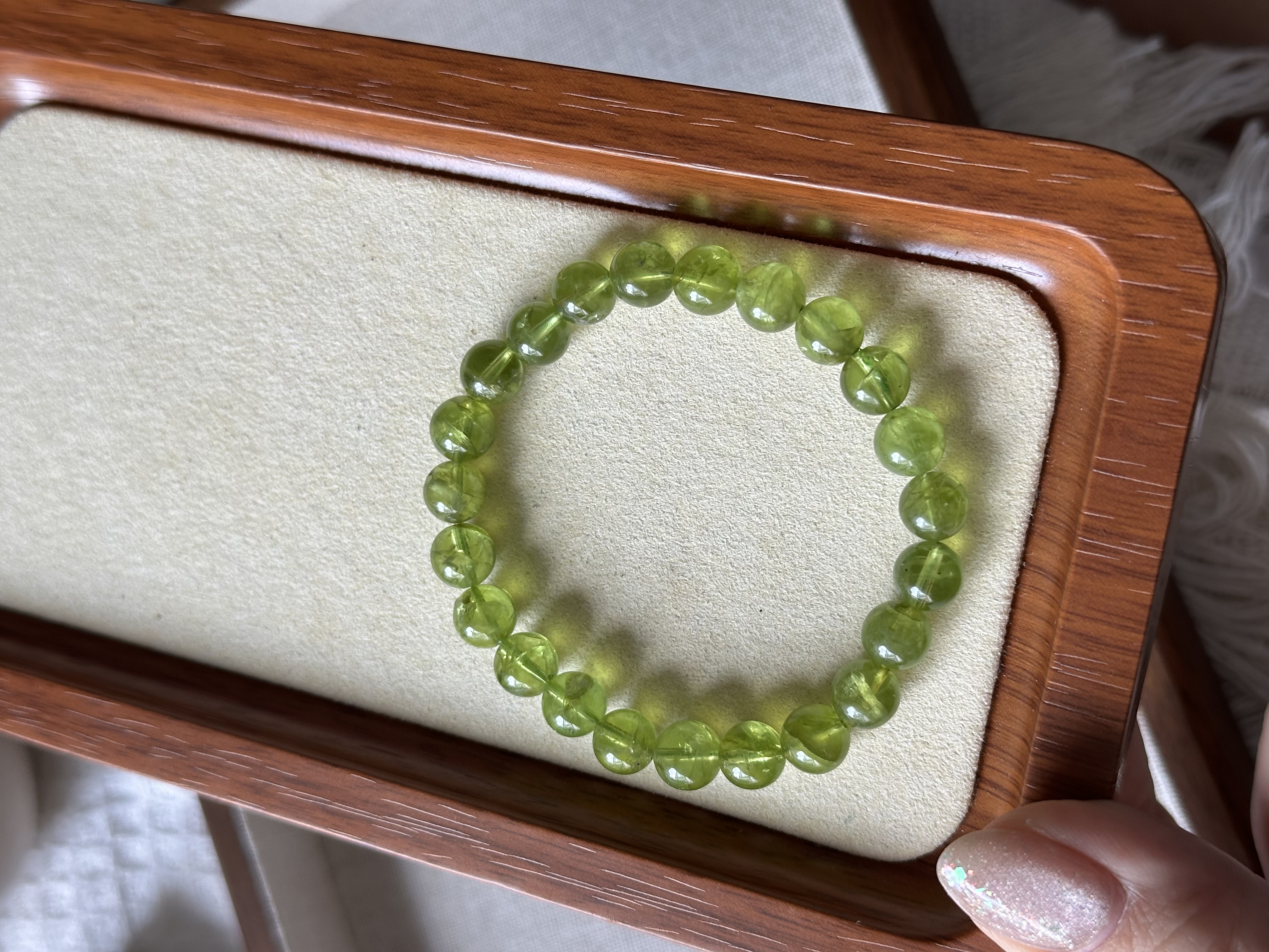 高货橄榄石 ｜High Grade Peridot 8.2mm