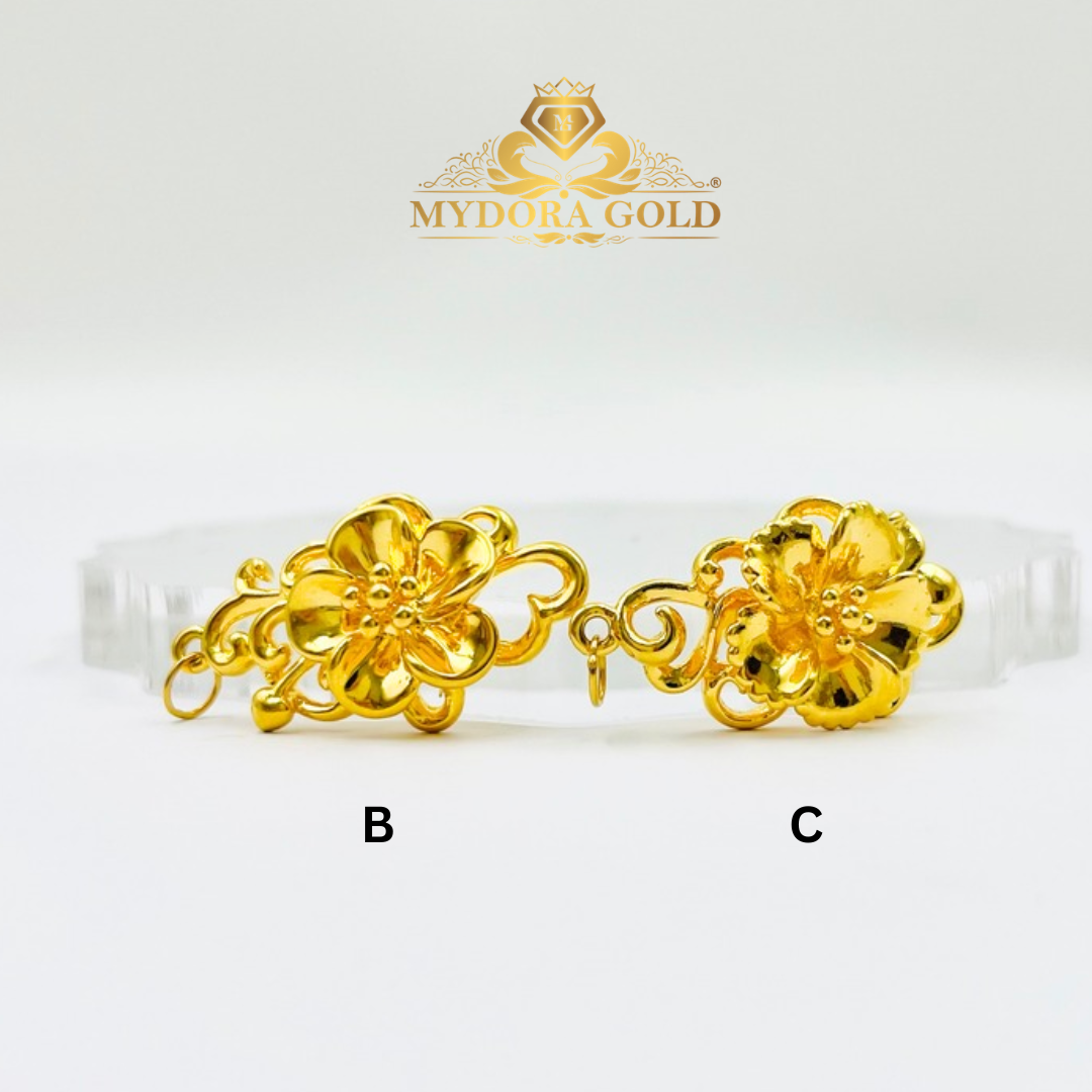 MYDORA Loket Bunga Daisy | EMAS 999/24k (Mother's Day Special)