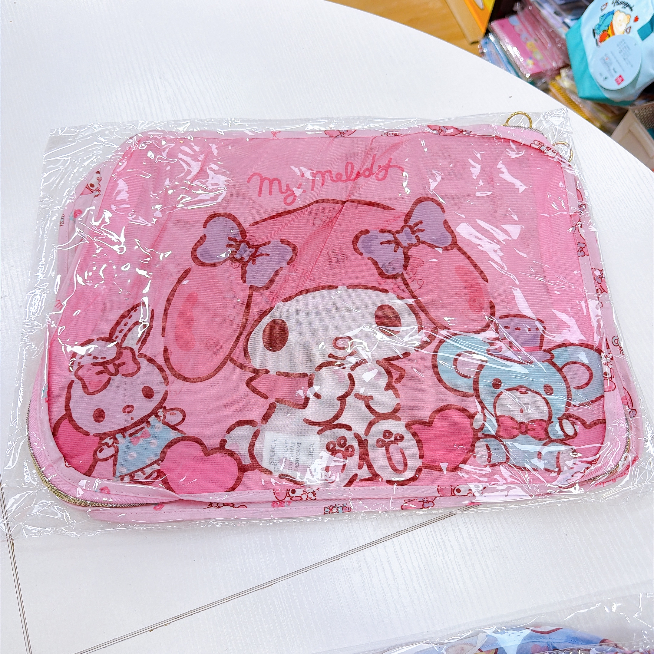 原裝行貨Sanrio Kurumi Melody chiikawa 衣服收納袋 42×30x13cm