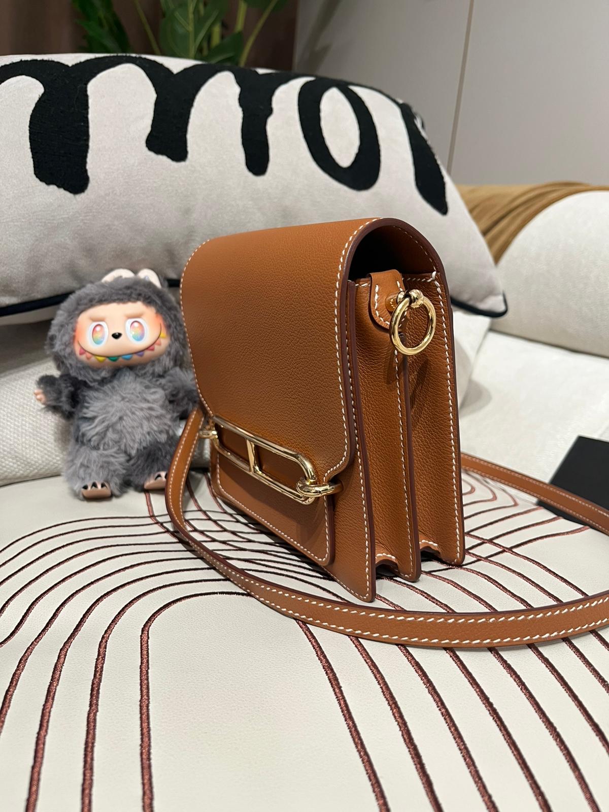 Hermes mini roulis , 金金，STAMP D 100%Authentic ,98%new ✅dust bag✅box 