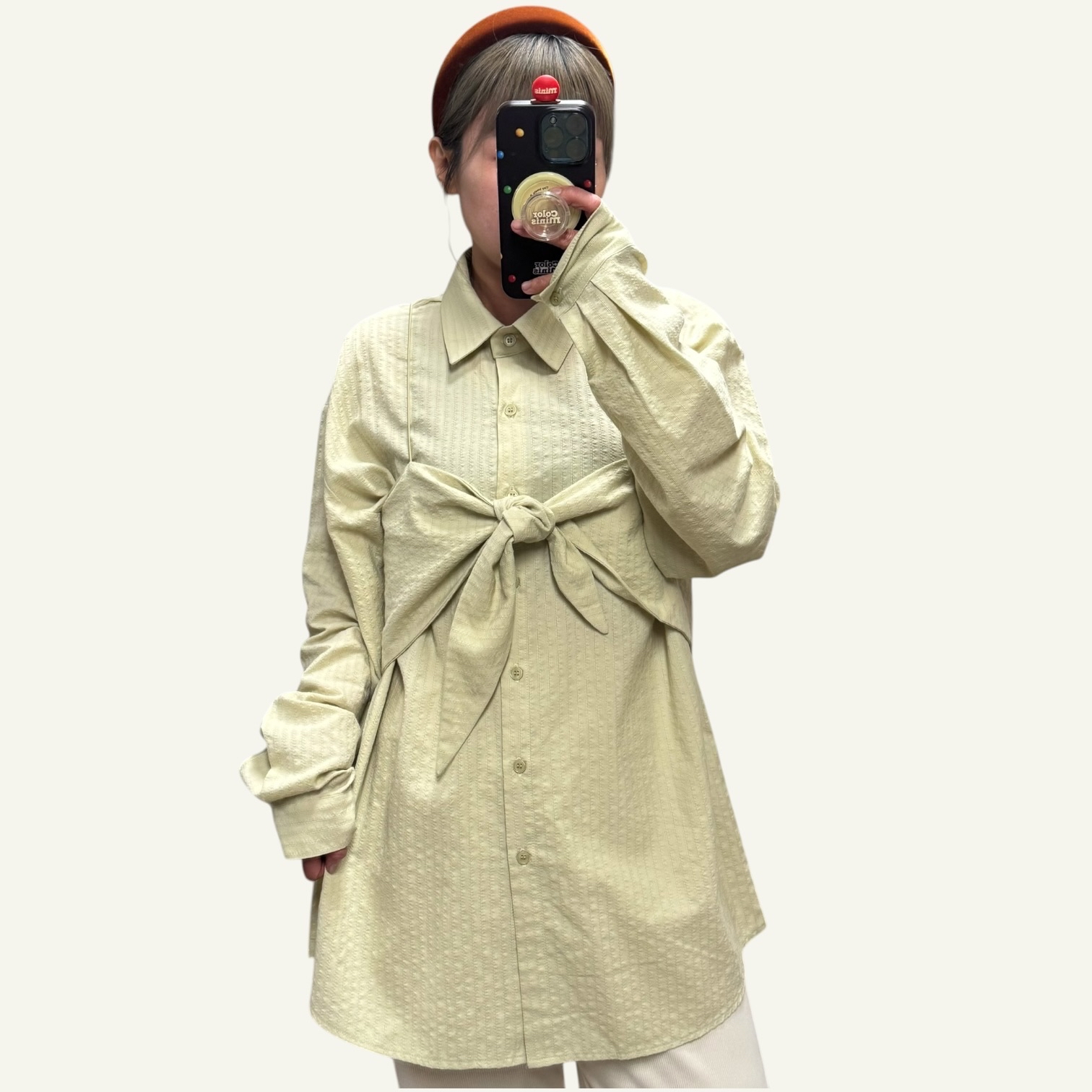 221051 背心+恤衫set