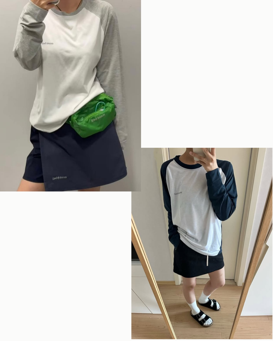 日本代購【 2026秋冬新產品 日本直送 montbell  Wickron WIC. 插肩長袖快乾透氣防UV T恤 男女通用 Raglan Long Sleeve Tee unisex 】
