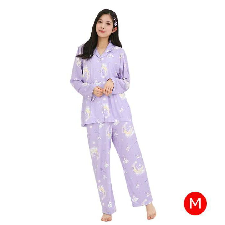 日本直送Sanrio 新款Kuromi長袖睡衣