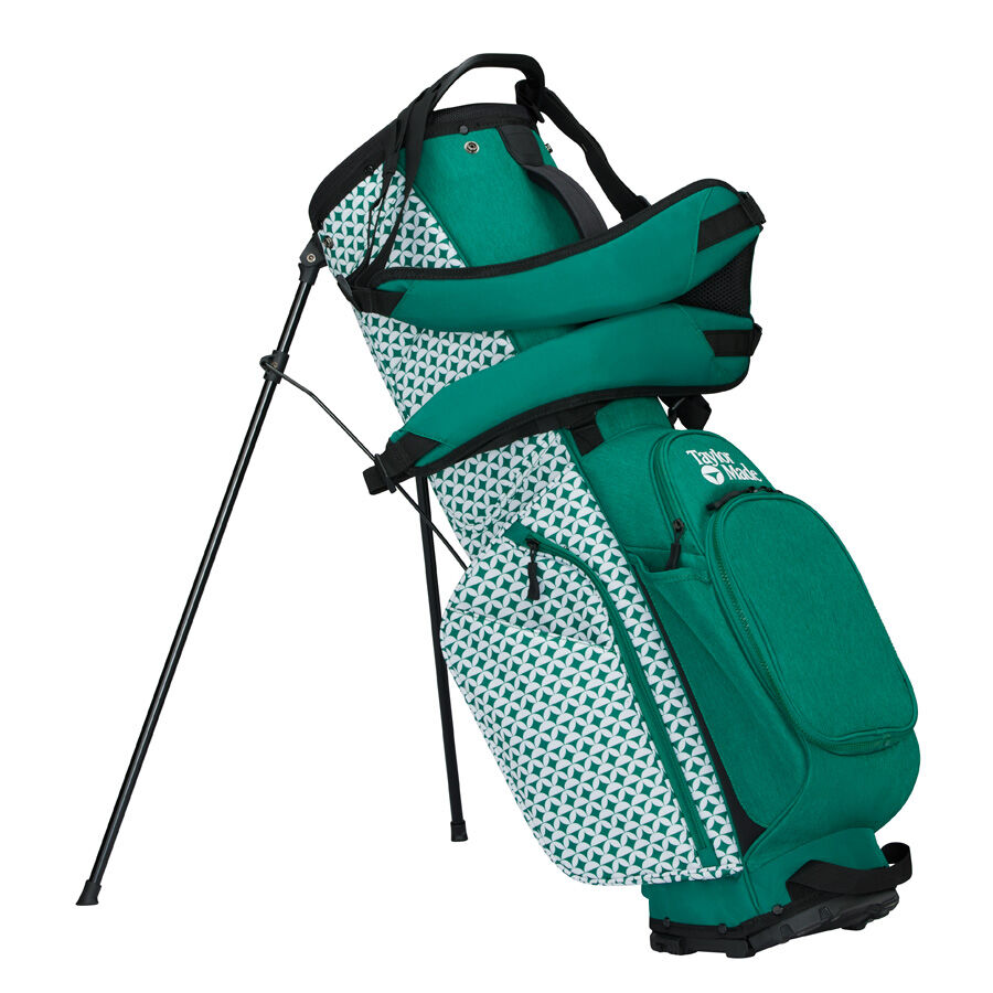 TAYLORMADE FLEXTECH 高爾夫球支架包 - 綠白色