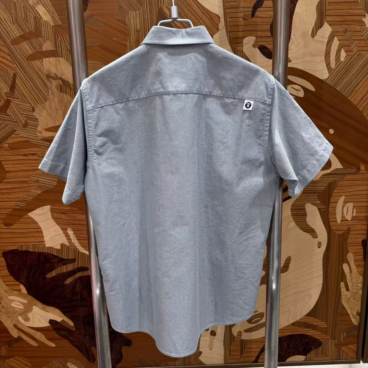 AAPE AAPENOW moonface short sleeve shirt (8566)