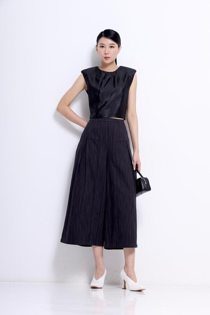 显瘦阔脚裤 1631