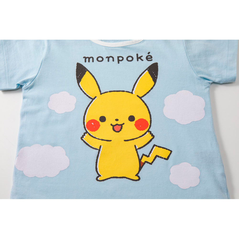 🇯🇵預訂 日本直送🇯🇵Monpoke比卡超天空印花短袖連身服