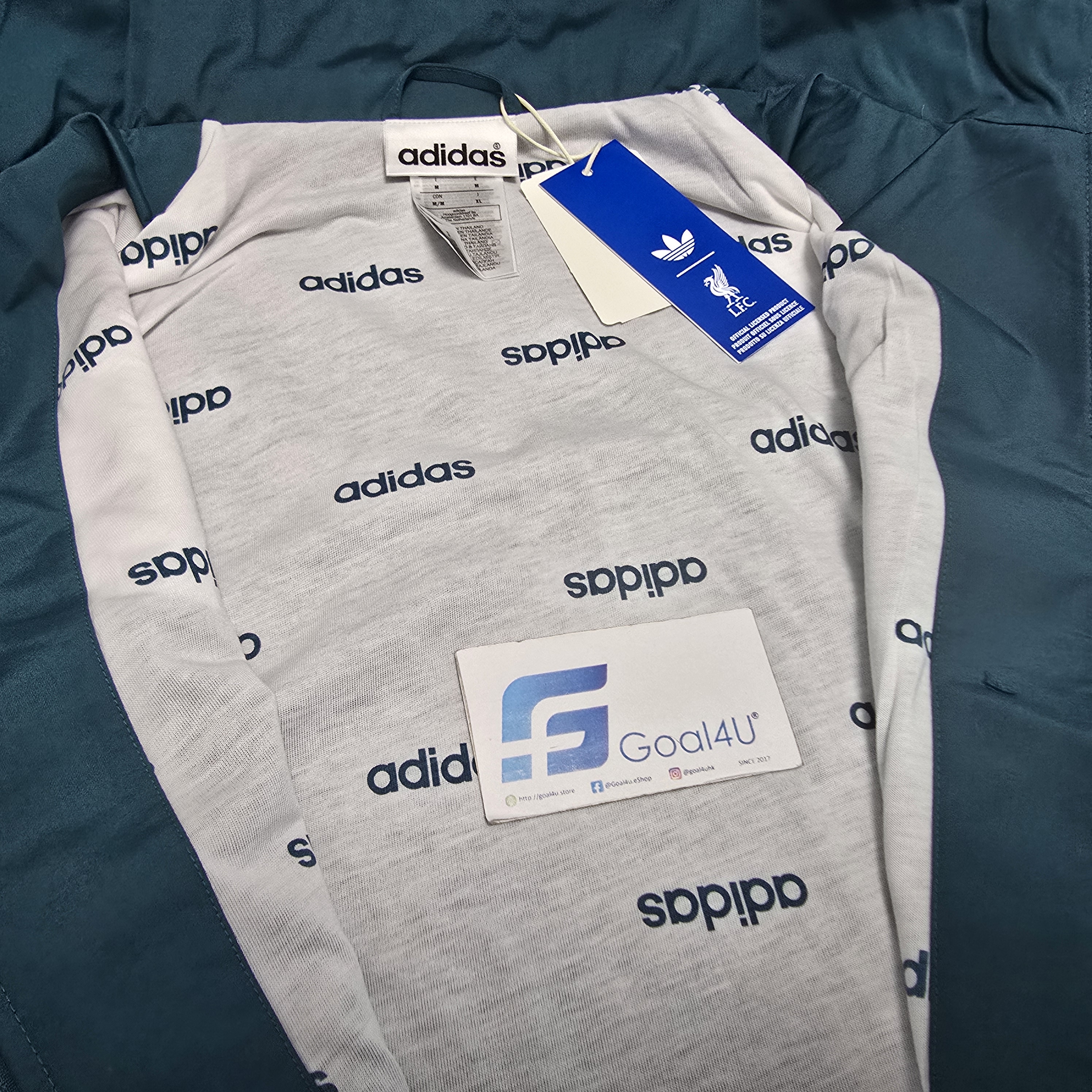 🟢⚪**經典重現！Adidas Bringback Liverpool 利物浦 1995-96 Track Top (可加印AXA) KA8094