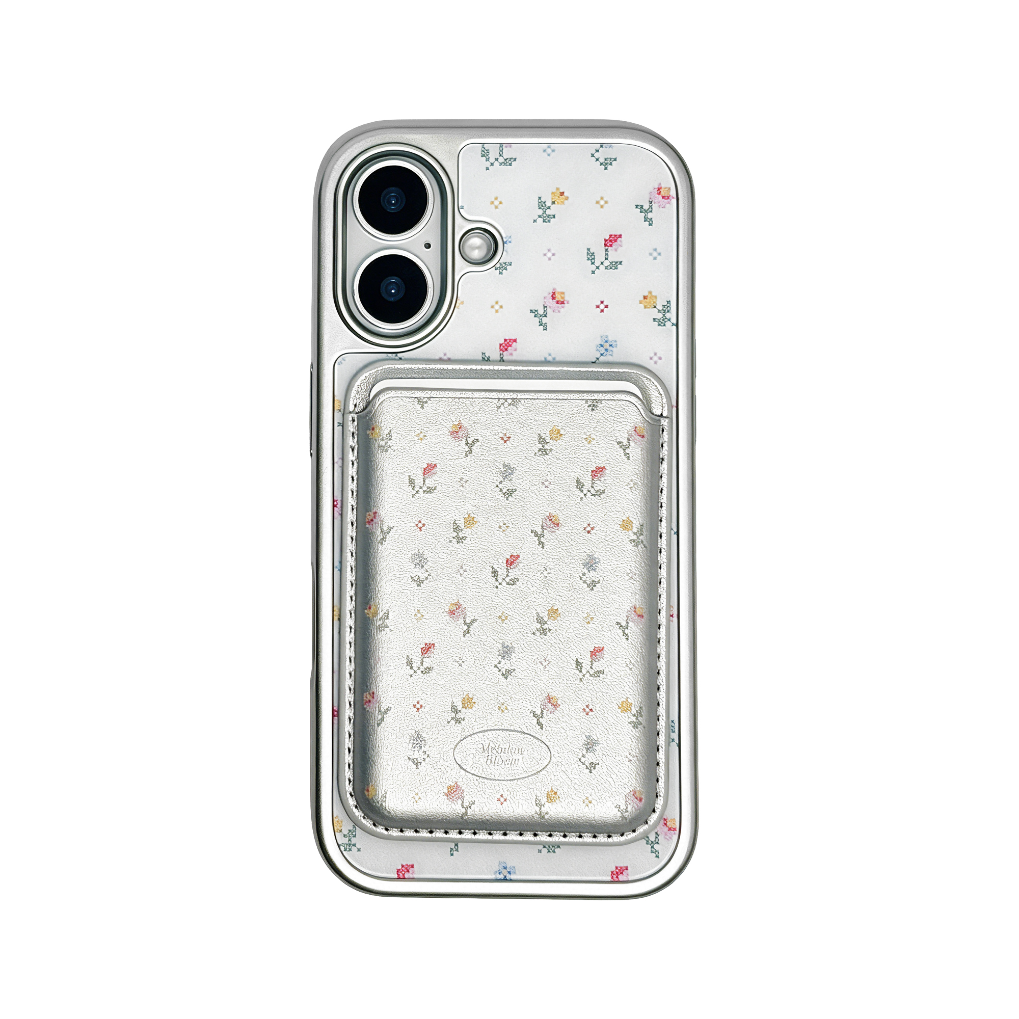 【Pixel FlowerBox VOL.48】銀框磨砂面MagSafe iPhone Case