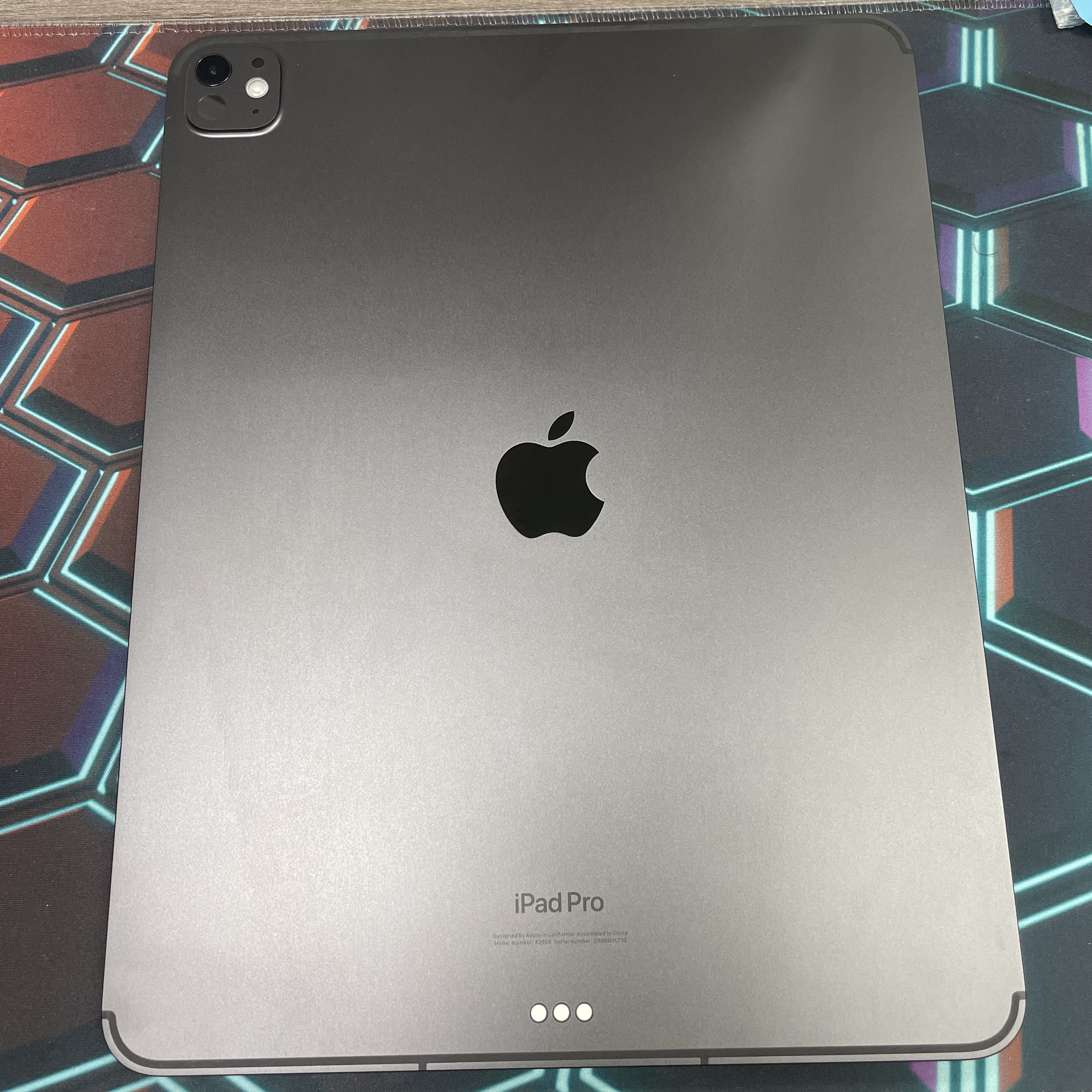 *7672100 iPad Pro 7 13吋 M4 完美機 1TB 5G版 黑色 black 磨砂面