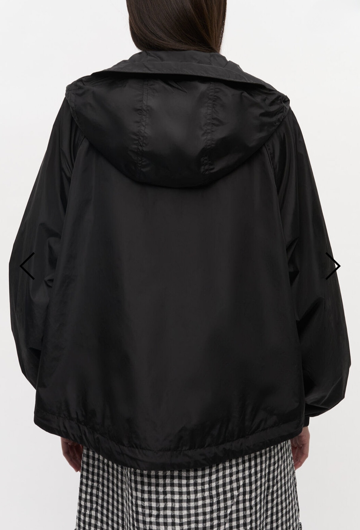 Ganni Black Nylon Jacket