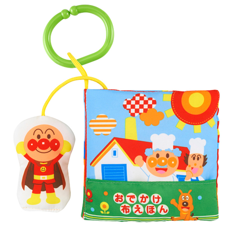 🇯🇵預訂 日本直送🇯🇵麵包超人立體公仔嬰兒布書0m+