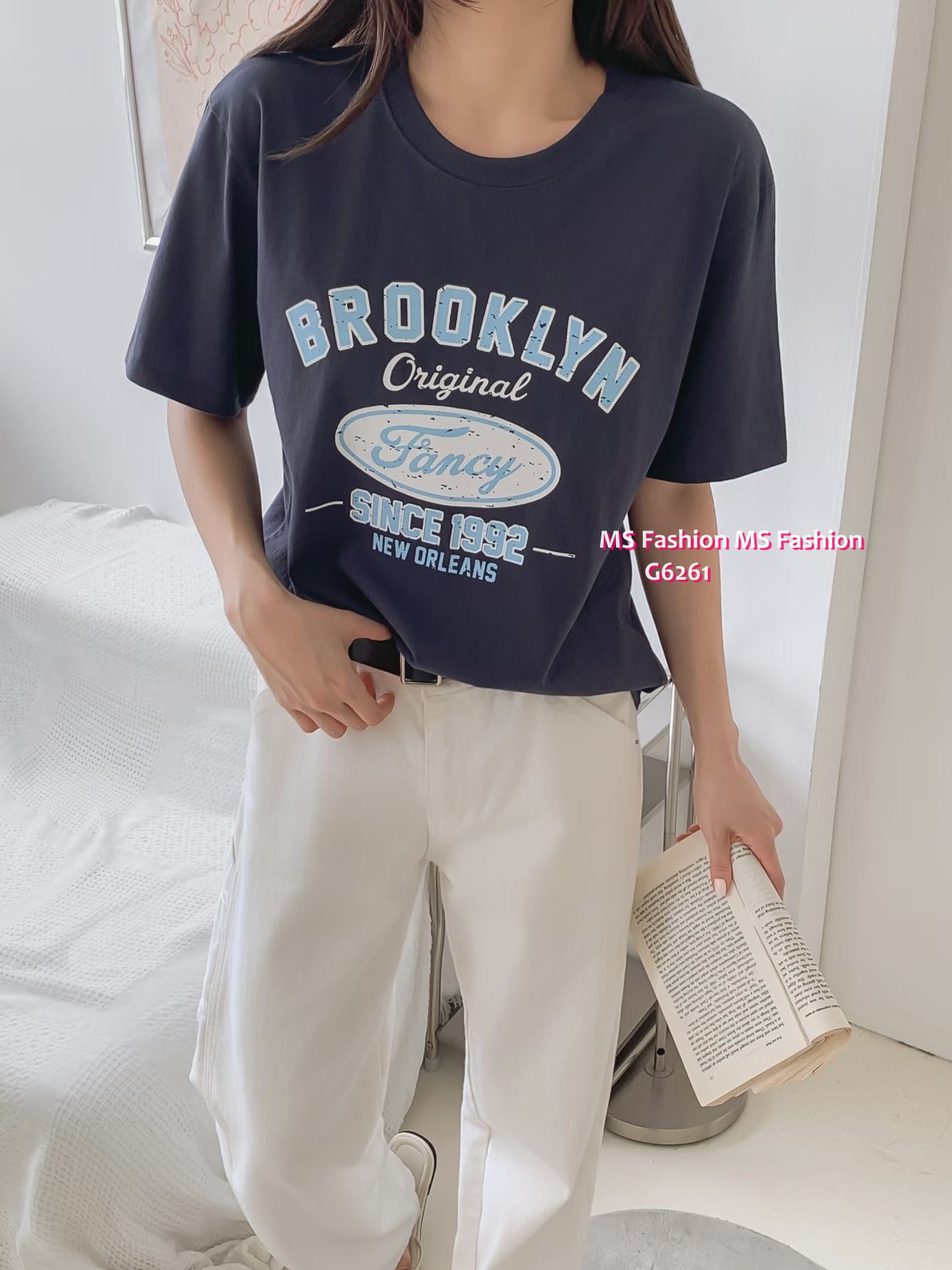 G6261 韓國🇰🇷靚print tee