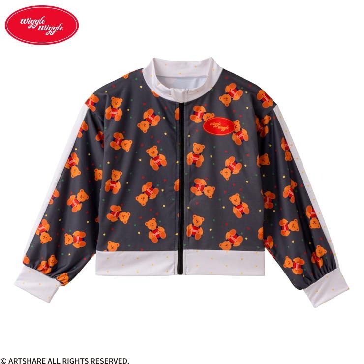 🇯🇵限時預訂 日本直送🇯🇵Wiggle Wiggle小熊滿印防曬衣