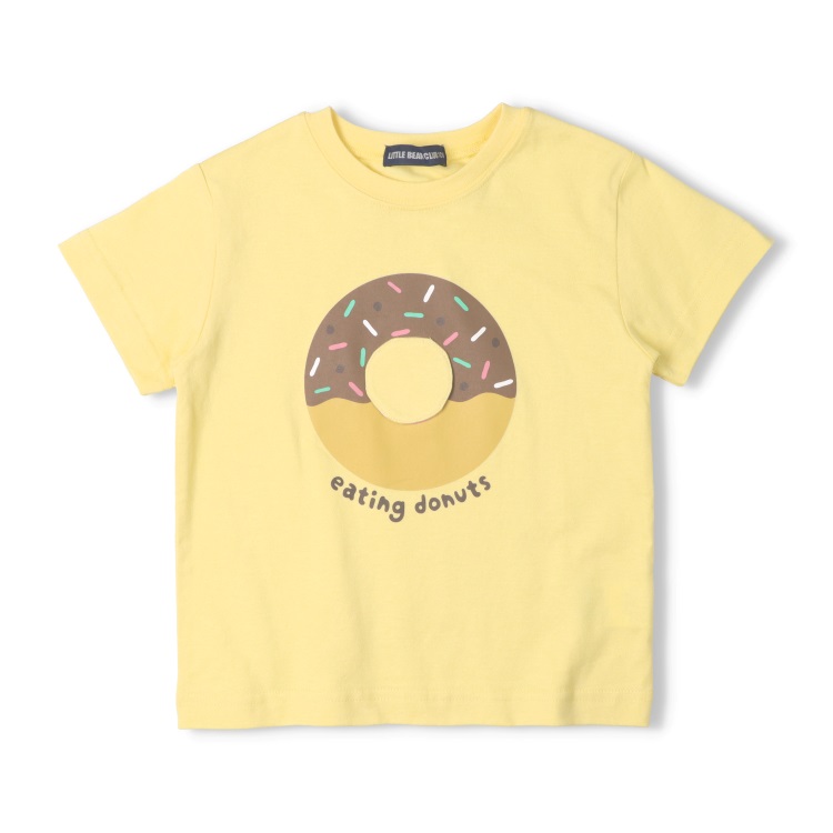 🆕【⭐訂購⭐】🌀 🇯🇵 日本直送 可愛甜甜圈 動物 揭蓋設計 短袖T恤［2款選］🌀 [ELDA-0068][260508]