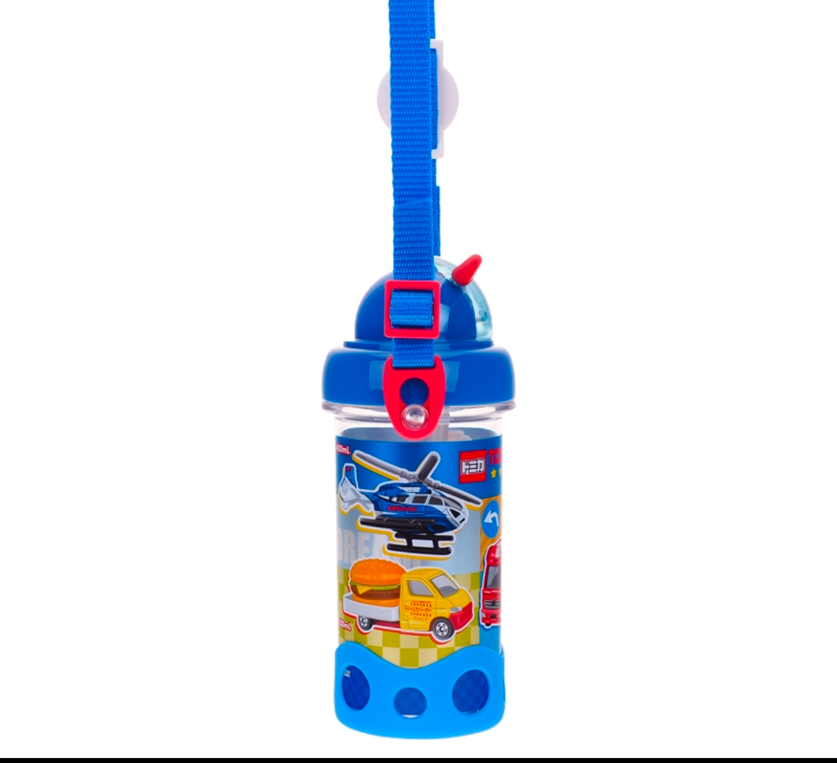 Tomica 450ml 飲管式水樽連頸繩