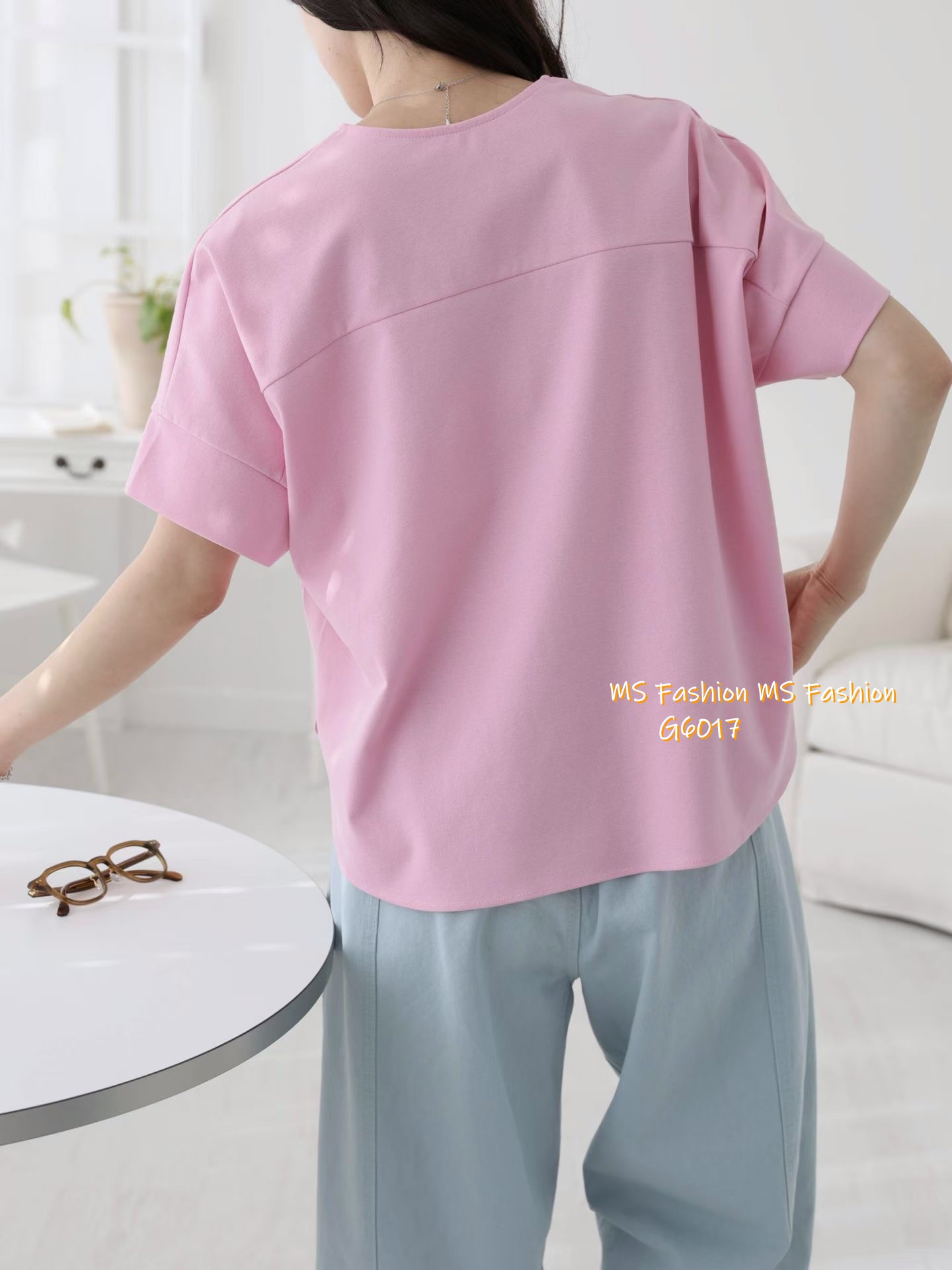 G6017 韓國🇰🇷靚色花花print top