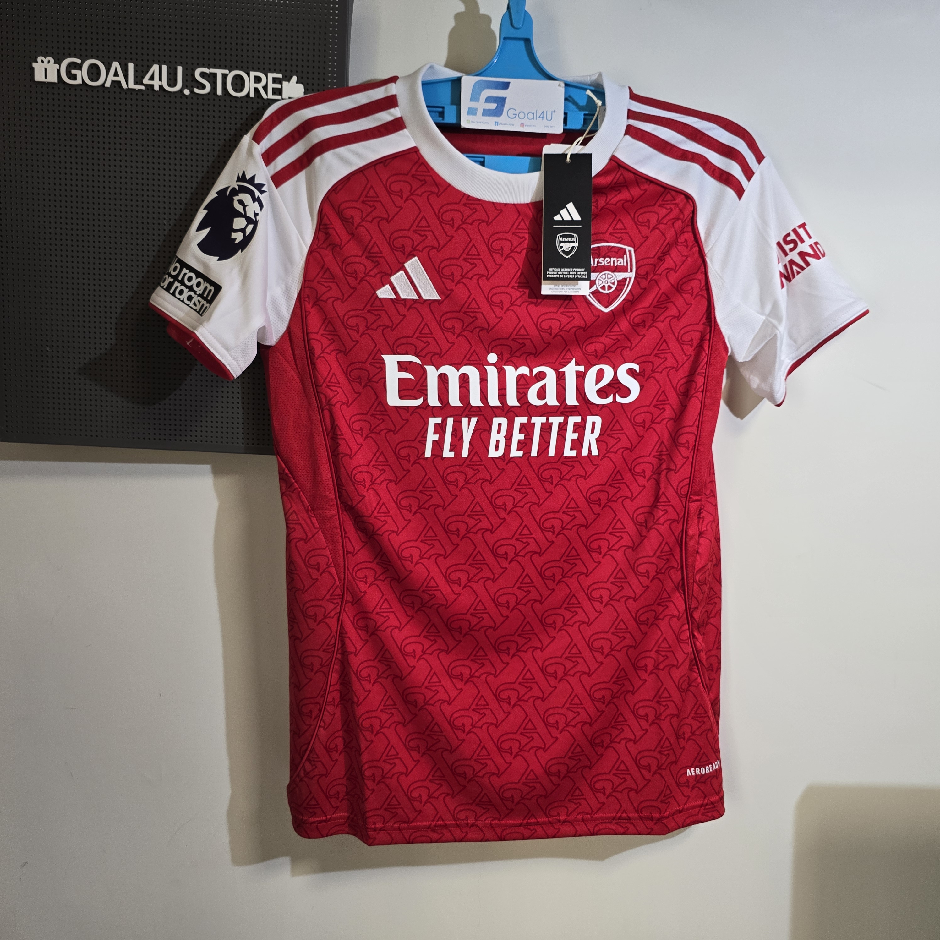 🔴⚪ Adidas Arsenal 阿仙奴 2025-26 女裝主場球迷版球衣 (可加印字章) JI9532