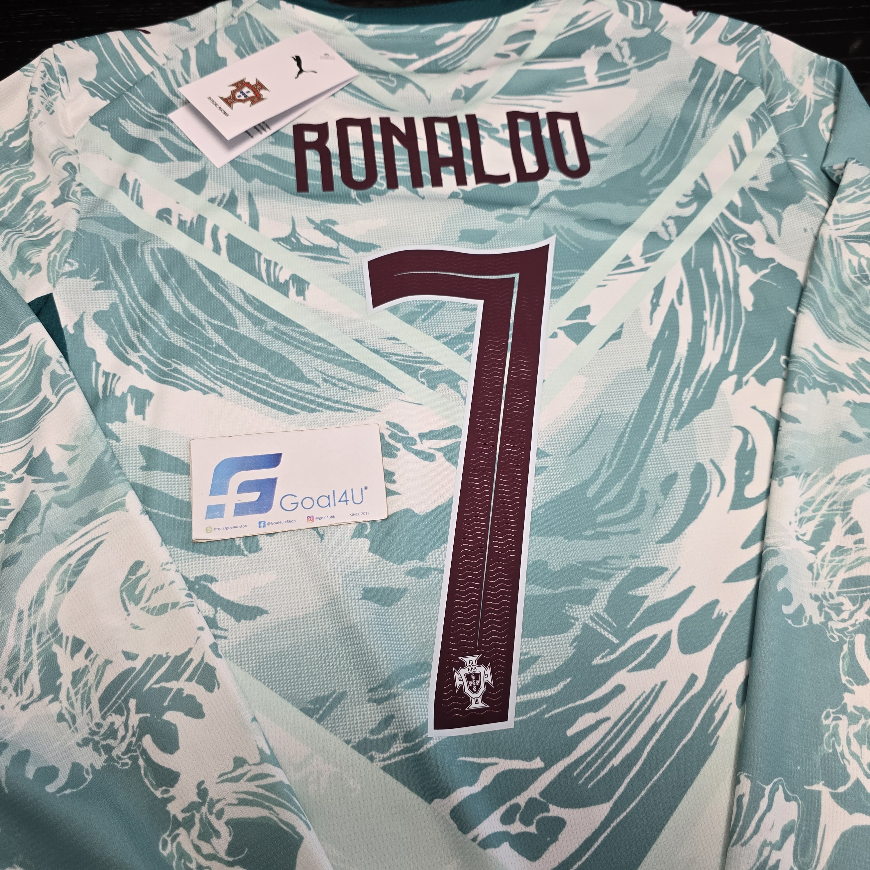英雄的深海盔甲🌊 Puma Portugal 葡萄牙 2026-27 作客長袖球迷版球衣 (可加印字章) 783289