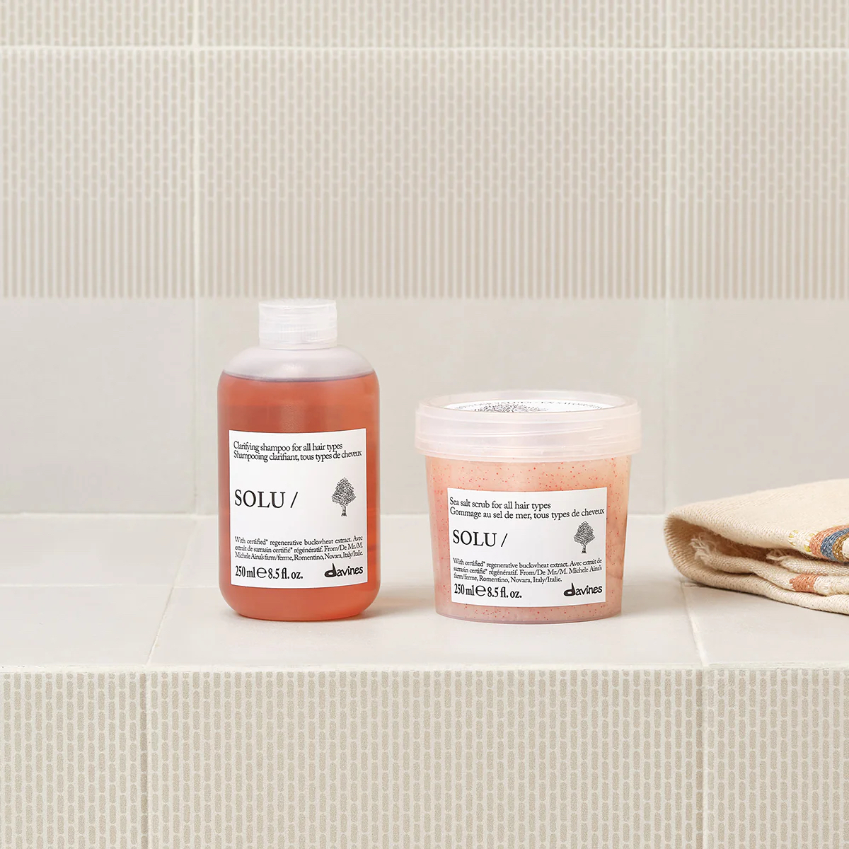 Davines SOLU Sea Salt Scrub Cleanser 海鹽去角質潔淨乳 250ml