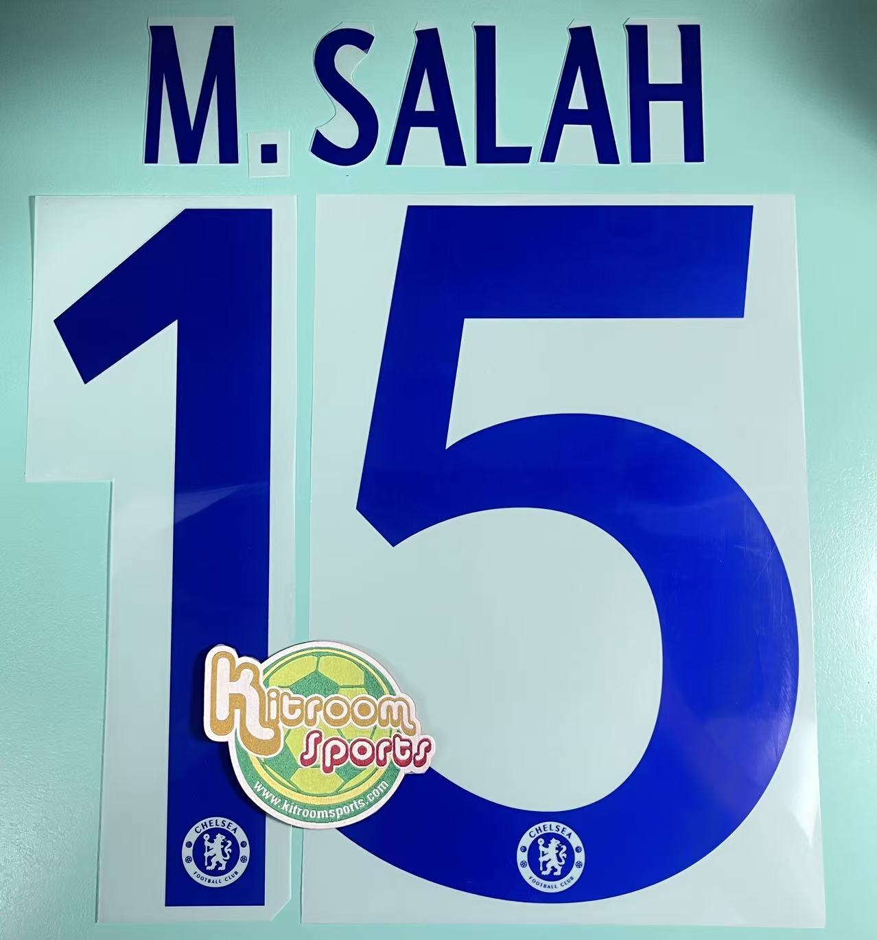 2013-14 Chelsea Away UCL Nameset #15 M.SALAH