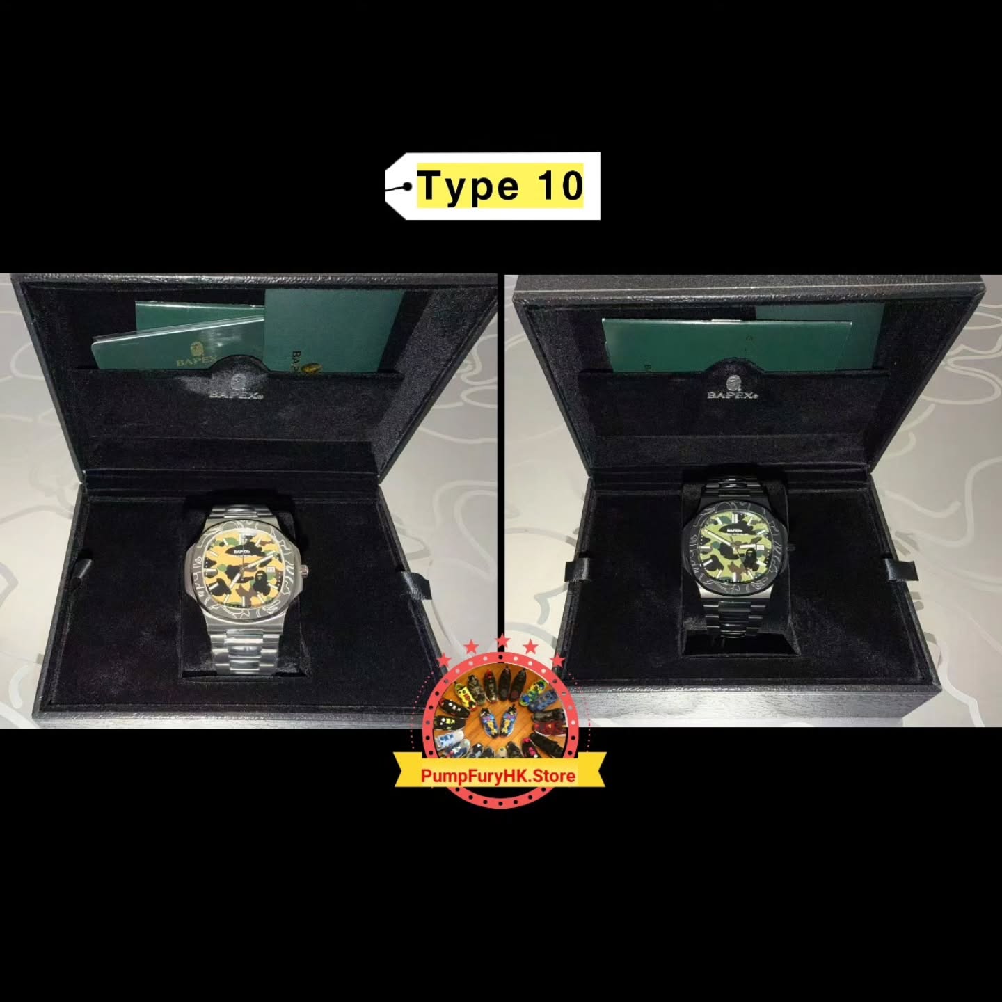 (10.24 week) BAPEX Type 10 collection **MESSAGE FIRST/先查詢貨存**