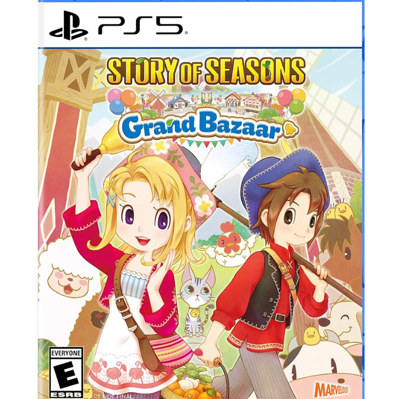 (🔥NEW RELEASE🔥) Story of Seasons Grand Bazaar (PS5) Digital Download