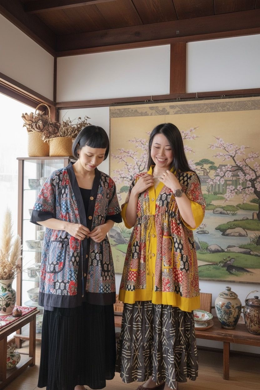 Colour Tone 2-way Jacket #1152, #1153, #1154