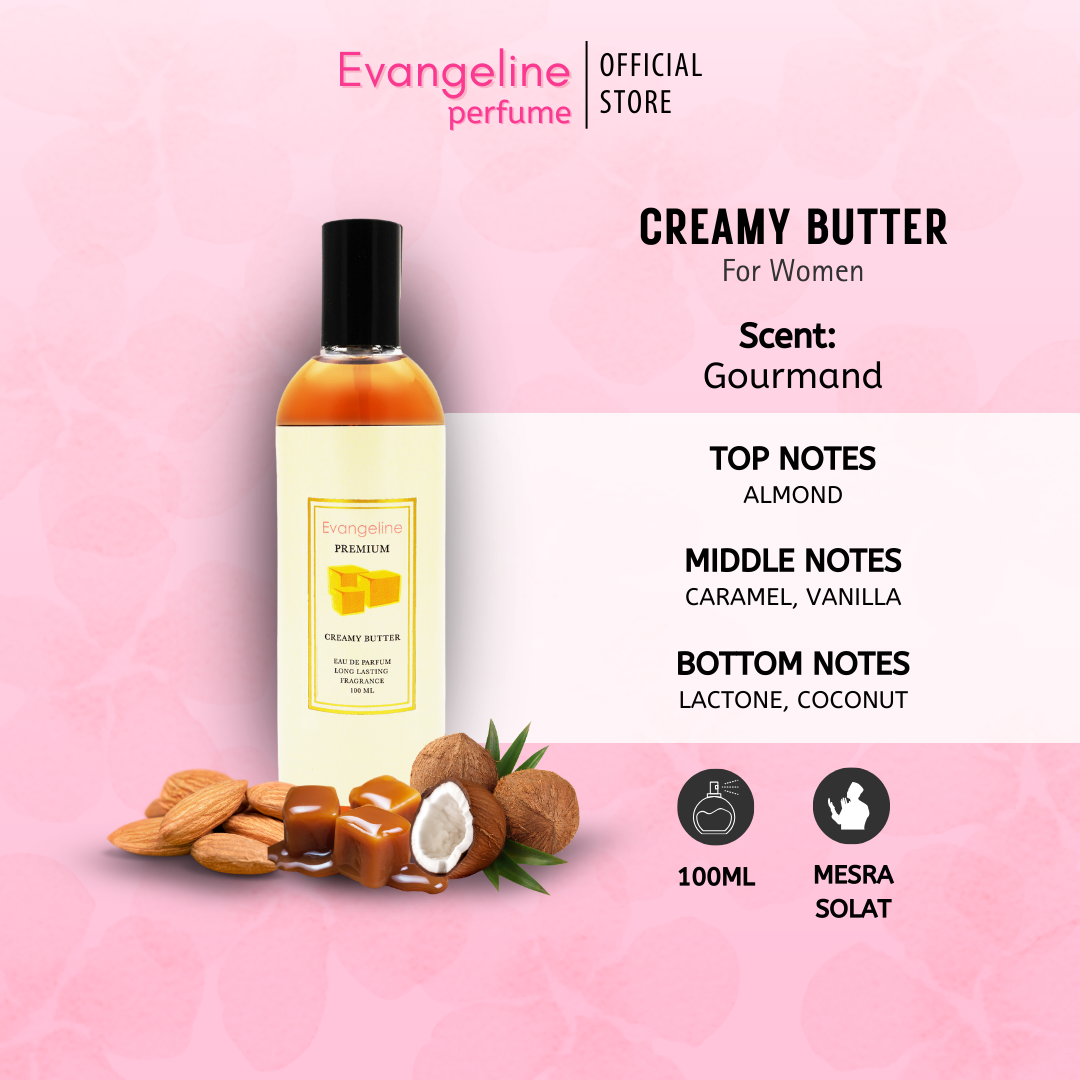 Evangeline Perfume - Creamy Butter 100ml