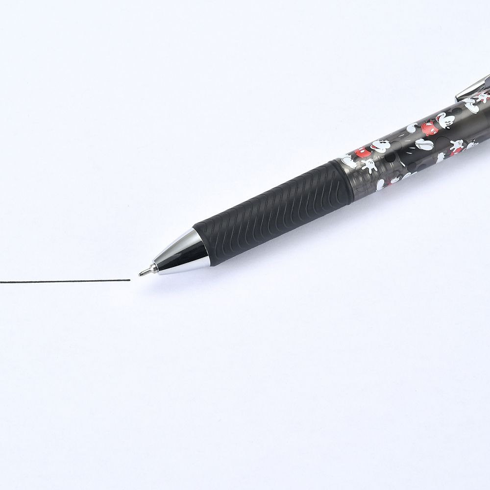 現貨｜【日本 Disney Store 限定】Mickey Mouse 米奇老鼠 日本製 Pentel EnerGel 0.5mm 黑色 啫喱筆 208865