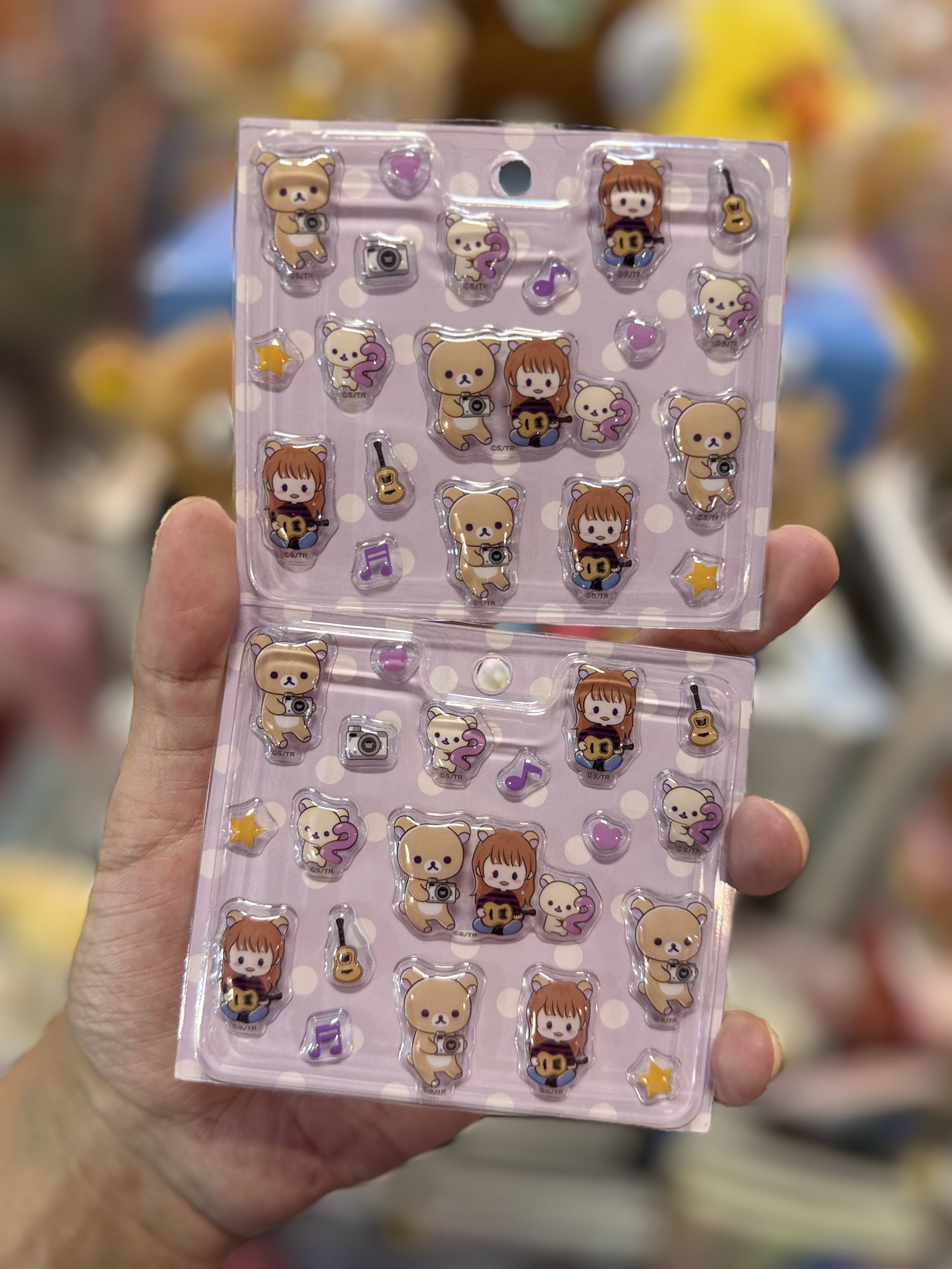 《現貨》全新幾田りら x  Rilakkuma限定貼紙