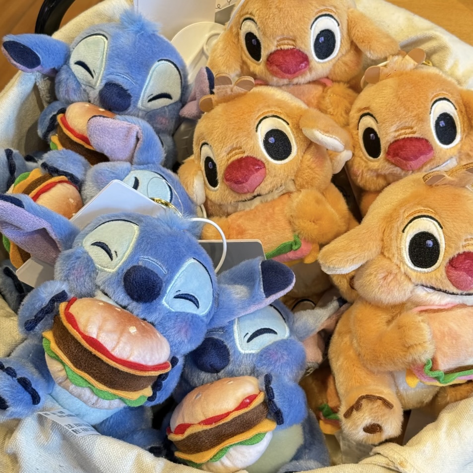 Disney Plush Toy Lilo & Stitch MOGUMOGU