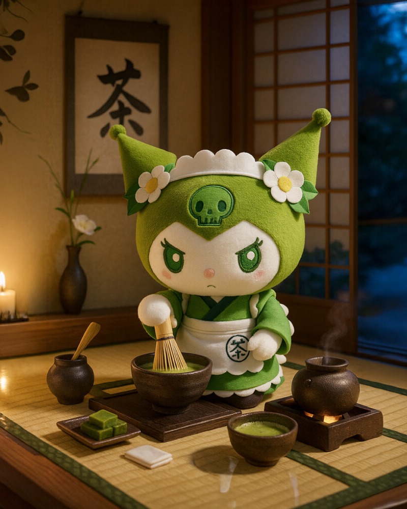 預訂 | 日本Sanrio 抹茶茶屋系列掛件公仔