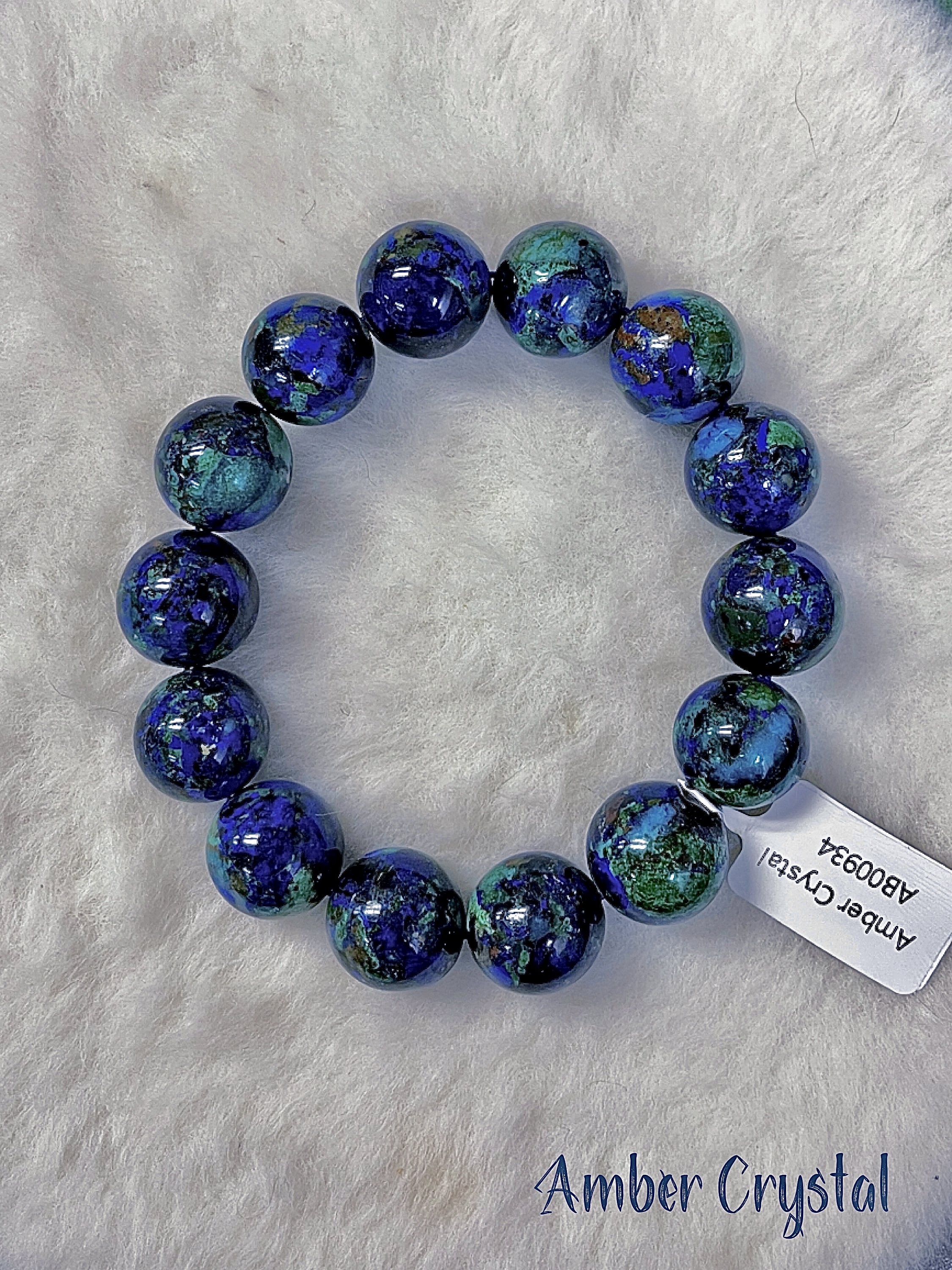 藍銅礦 Azurite Chrysocolla