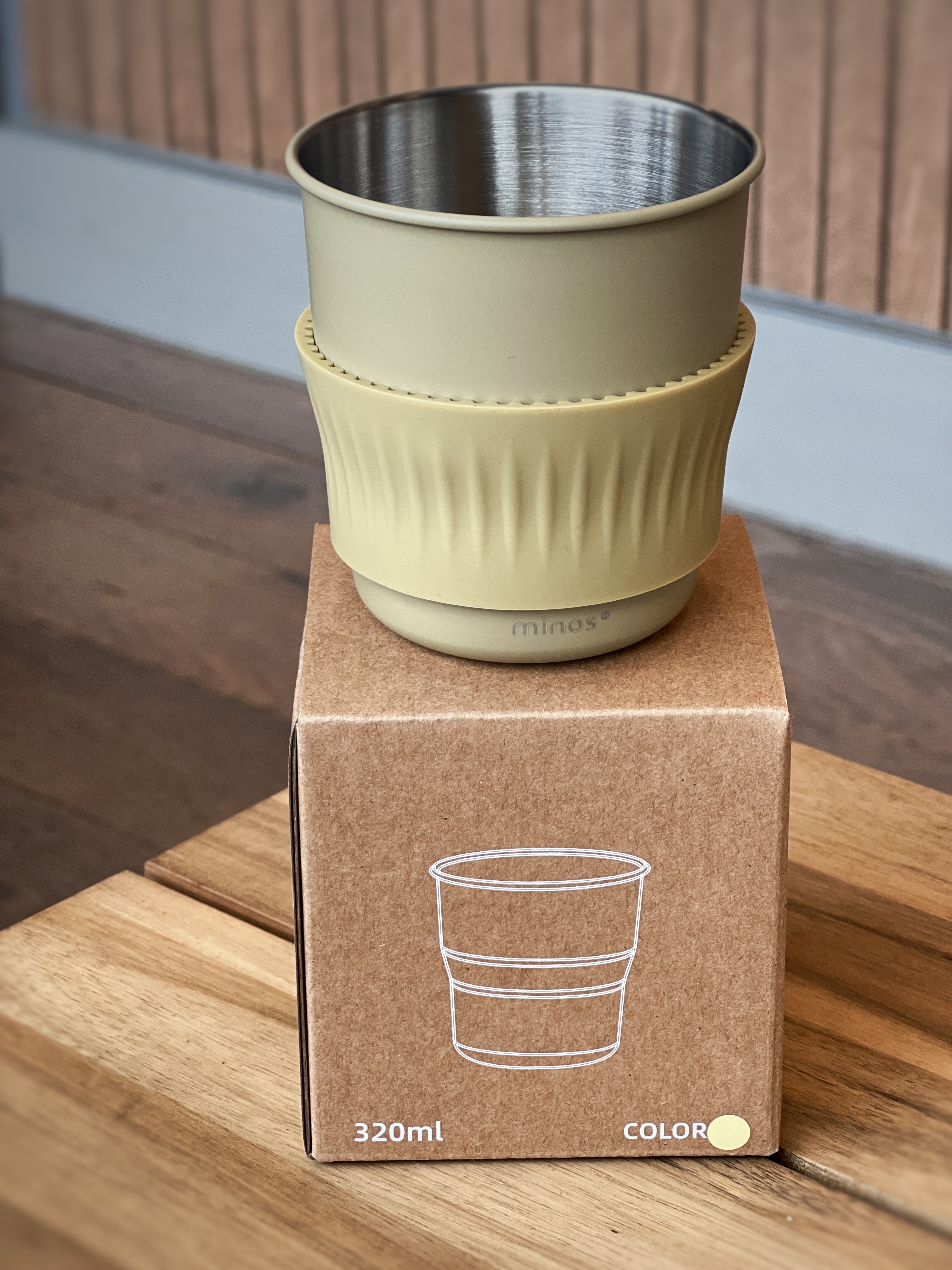 minos 320ml Stainless Steel Cup