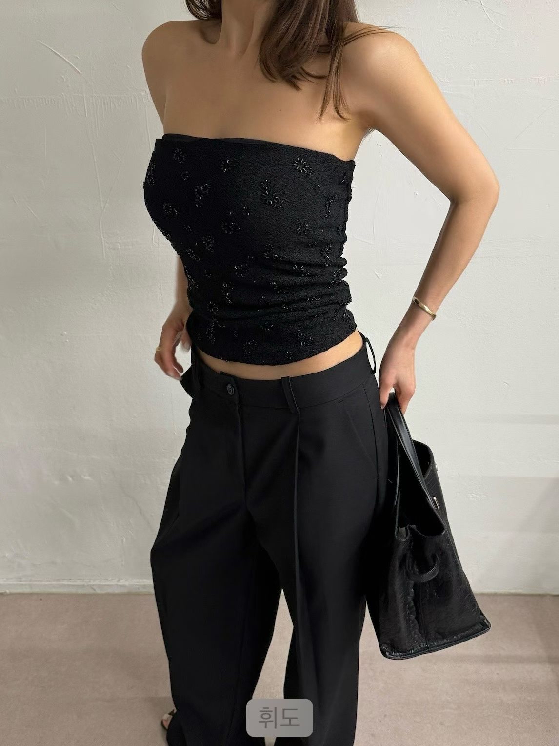 Feminine Embellished Tube Top 