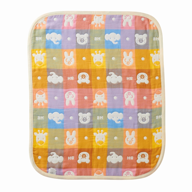 🇯🇵預訂 日本直送🇯🇵Hot Biscuits動物滿印六層紗布毯午睡毯