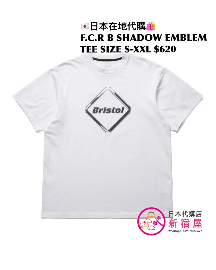 F.C.REAL BRISTOL GODDESS TEE/ SPIRIT TEE/ SHADOW EMBLEM TEE/ 56STARS TEE 