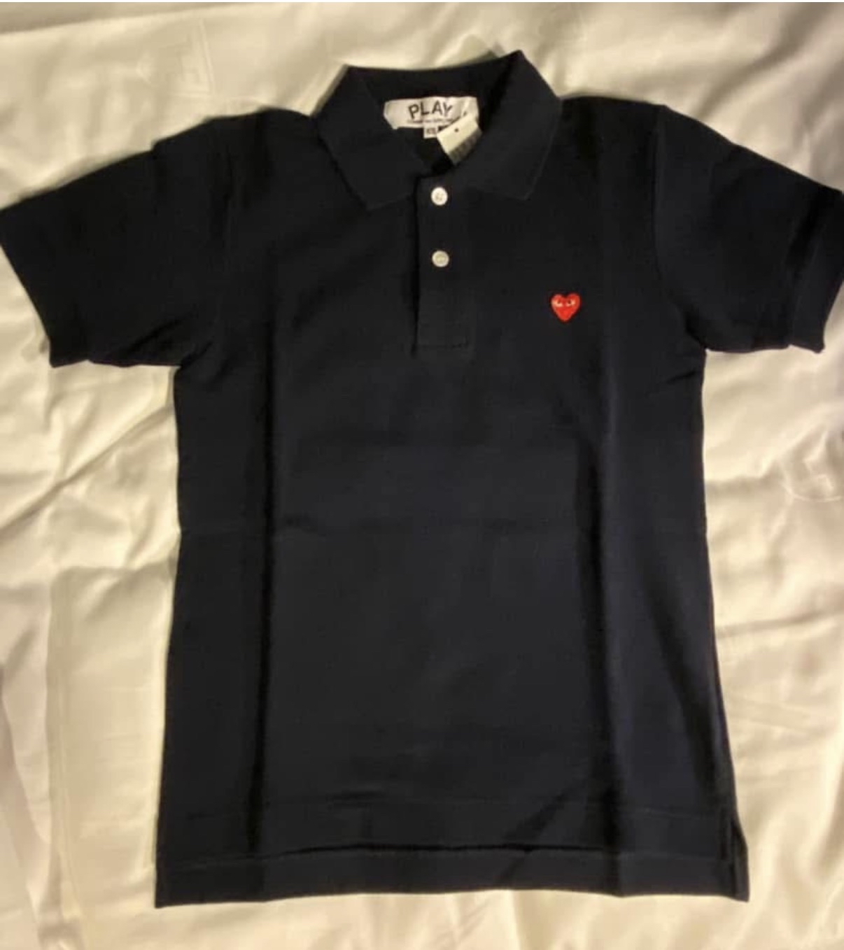 日本🇯🇵play 心心tee 經典短袖polo tee