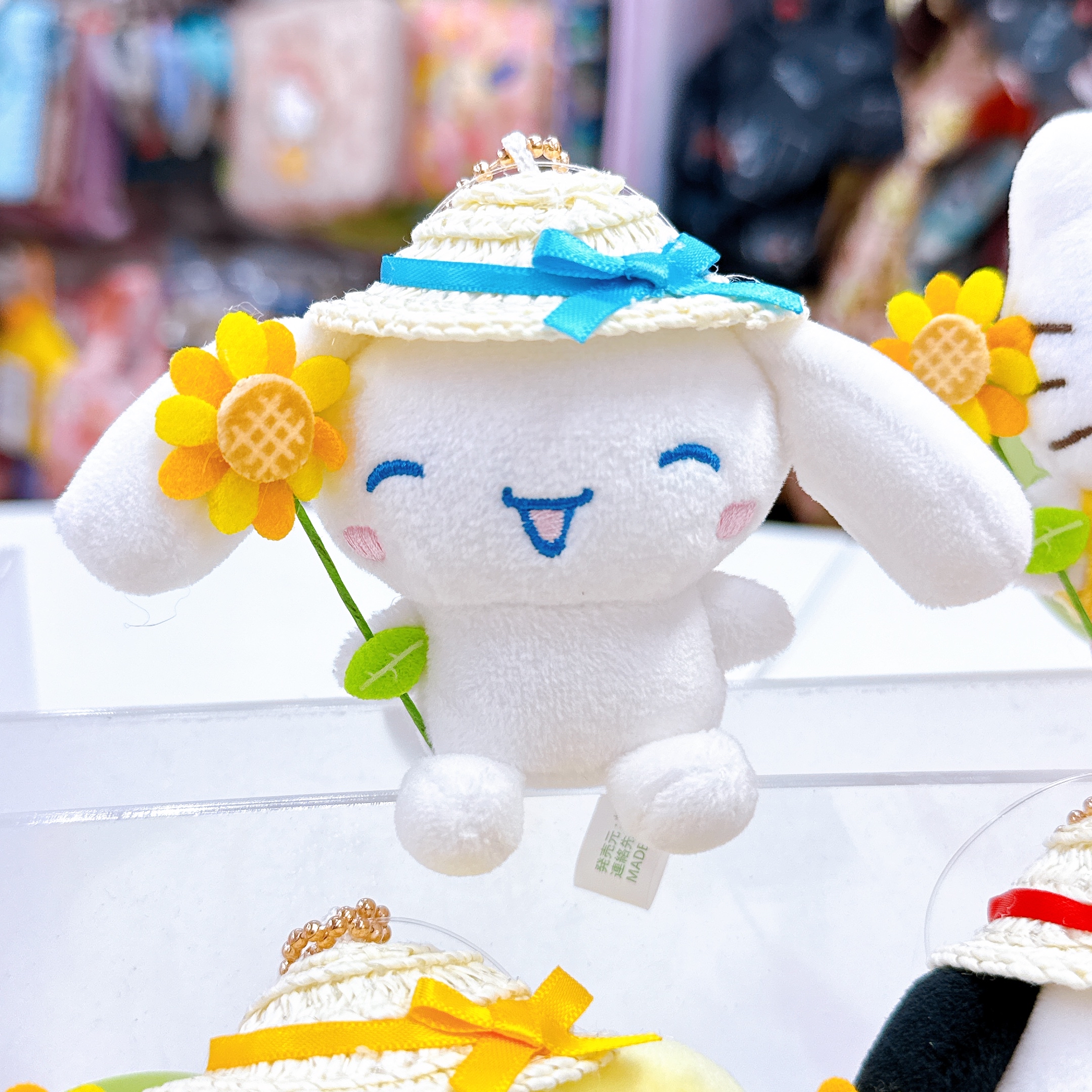日本直送日本限定Sanrio太陽花草帽系列公仔掛飾