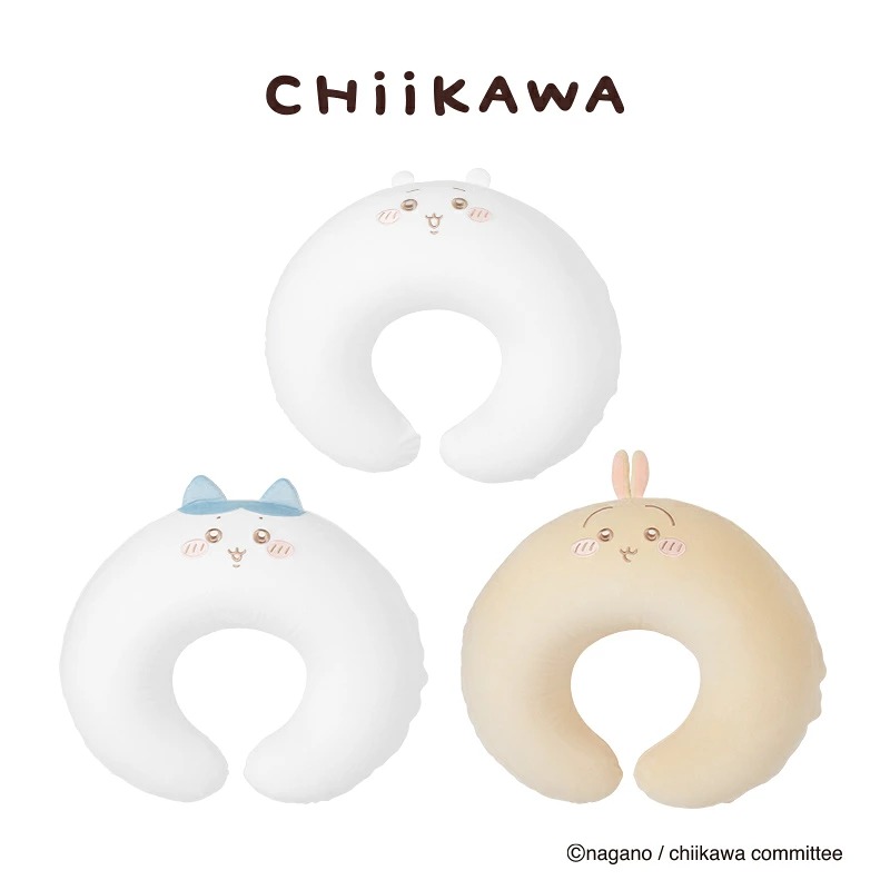 Chiikawa 母子月亮枕 充氣多用途抱枕 靠墊 3款可選