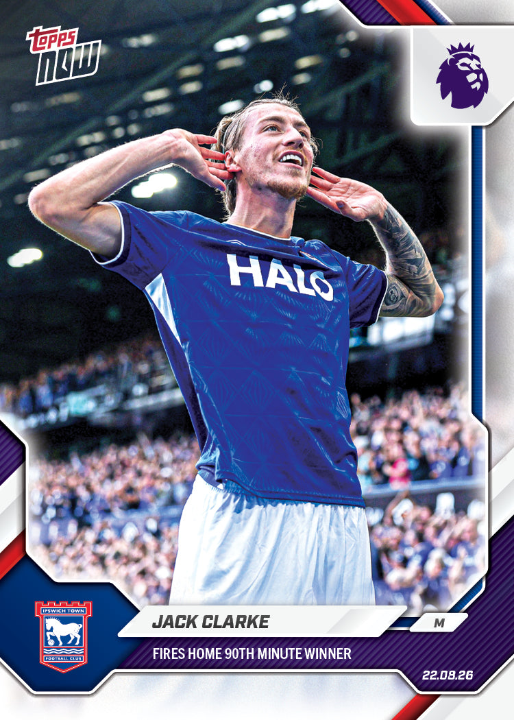 Jack Clarke - 2026/27 Premier League Topps NOW® #4 90分鐘絕殺【團購】