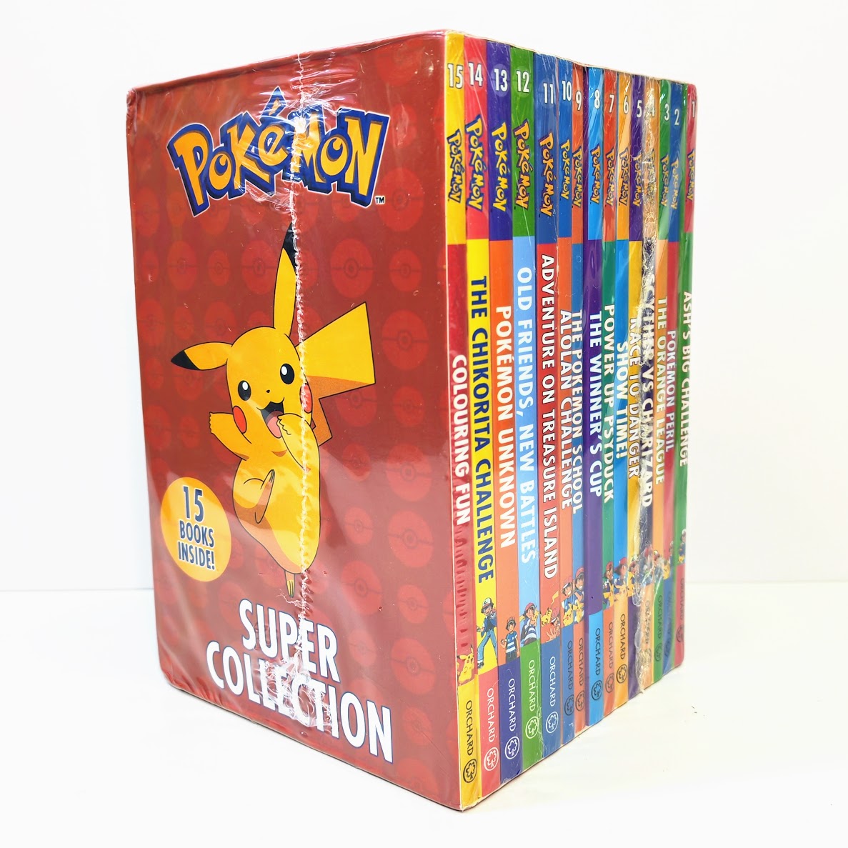 Pokemon Super Collection 1-15 books | age 9-14 | B392