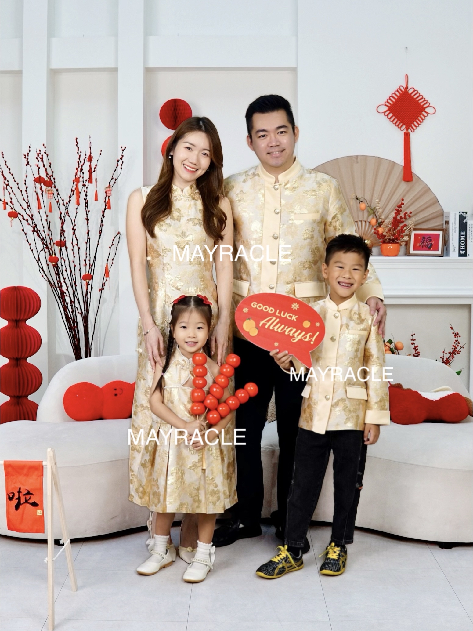 [PRE-ORDER] CNY 2027 Wang (旺) Girl Cheongsam