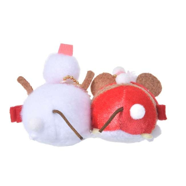 🌸 【預訂】Mickey & Pluto TSUM TSUM CHRISTMAS 公仔掛飾 - DISNEY CHRISTMAS 2026