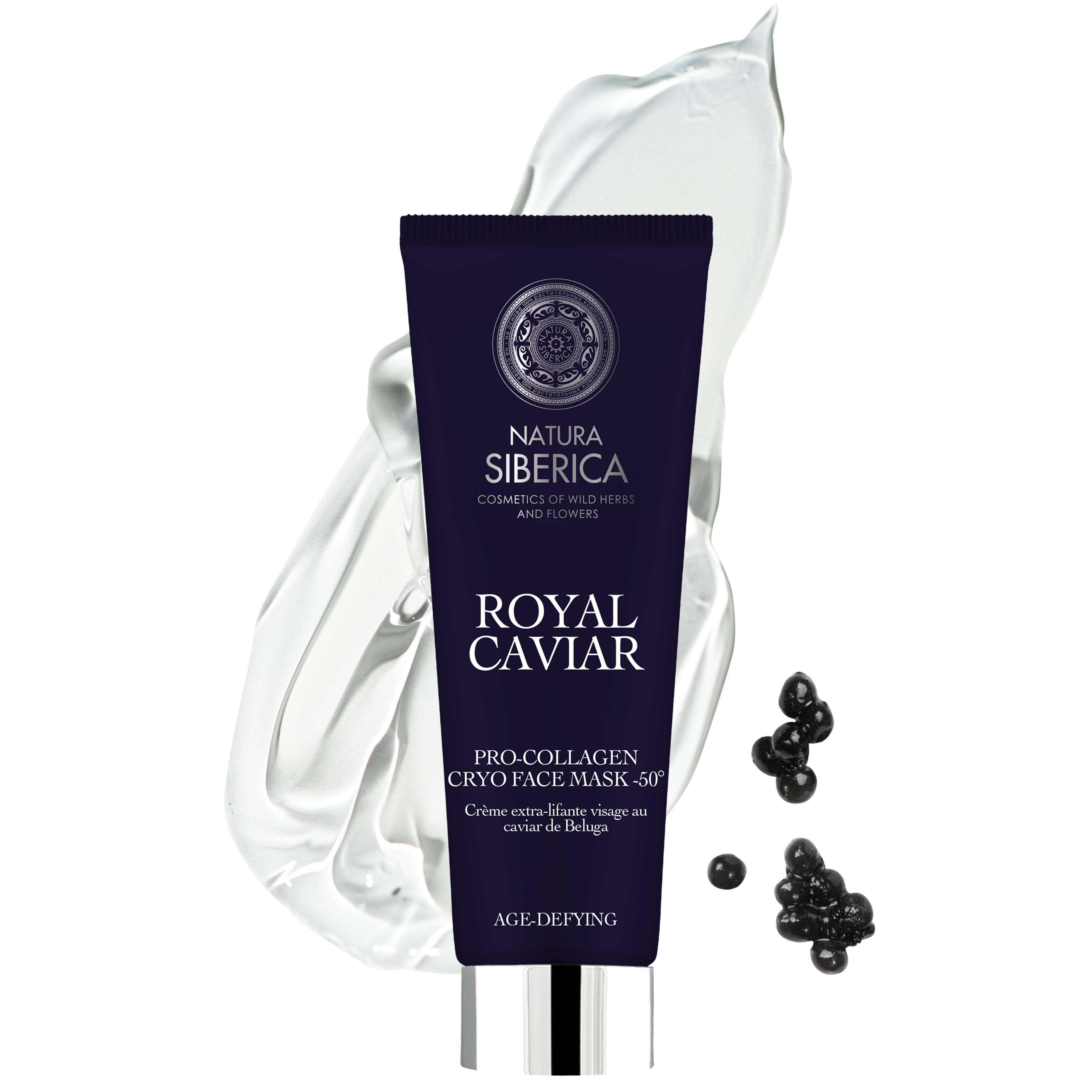 CAVIAR-05 皇室黑魚子+胜肽 -50°膠原冰凍提拉面膜 75ml