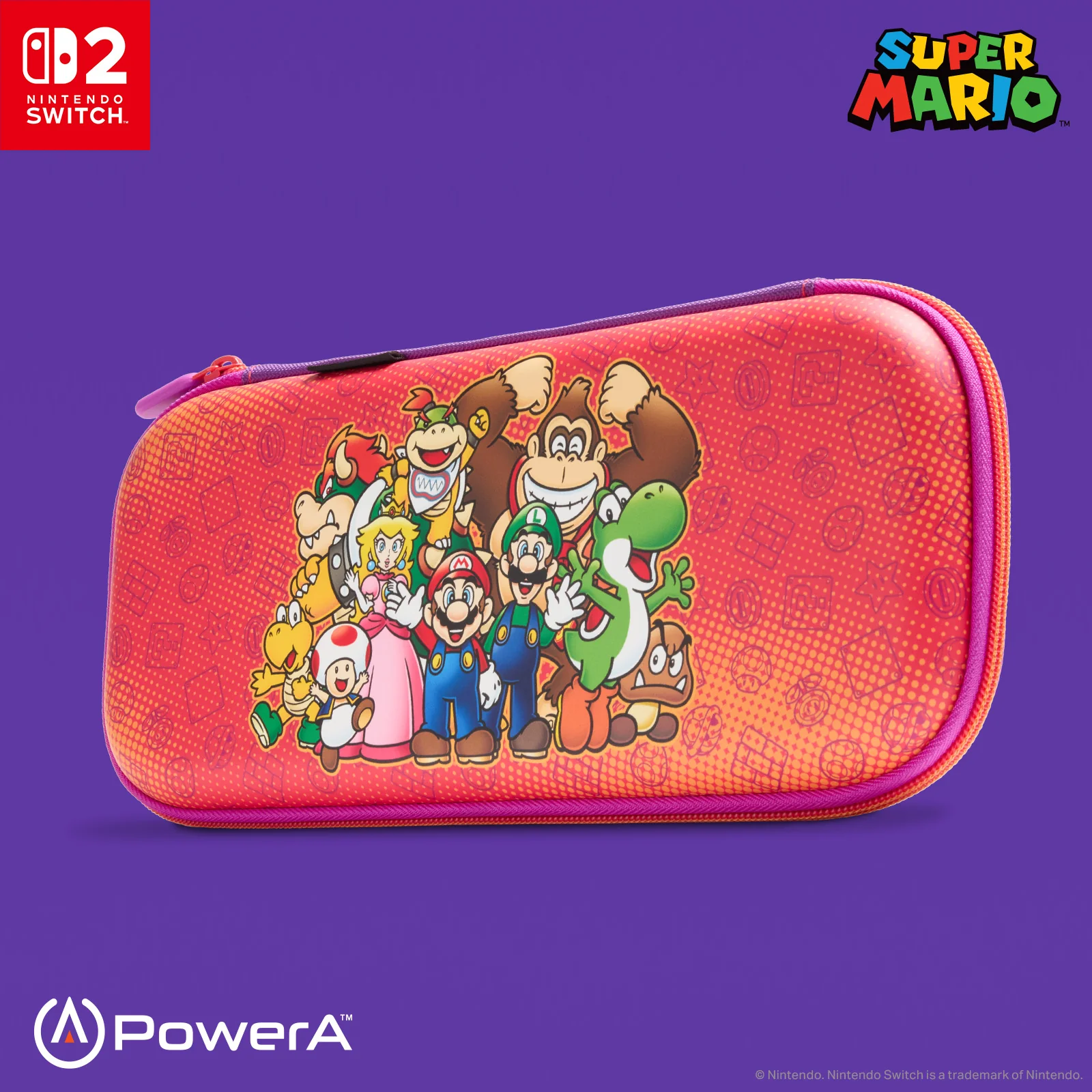 SW2 PowerA 超薄保護套 (瑪利歐家族) / Slim Case (Mario and Friends) NSCS0550-01 SW2-0497
